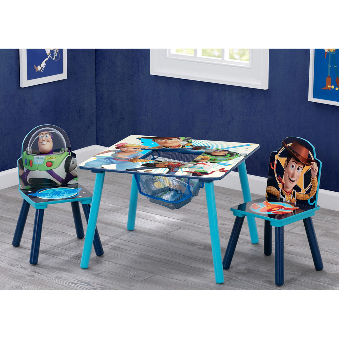 Delta Children Toy Story 4 Table and Chair Set with Storage - Image 4 of 5