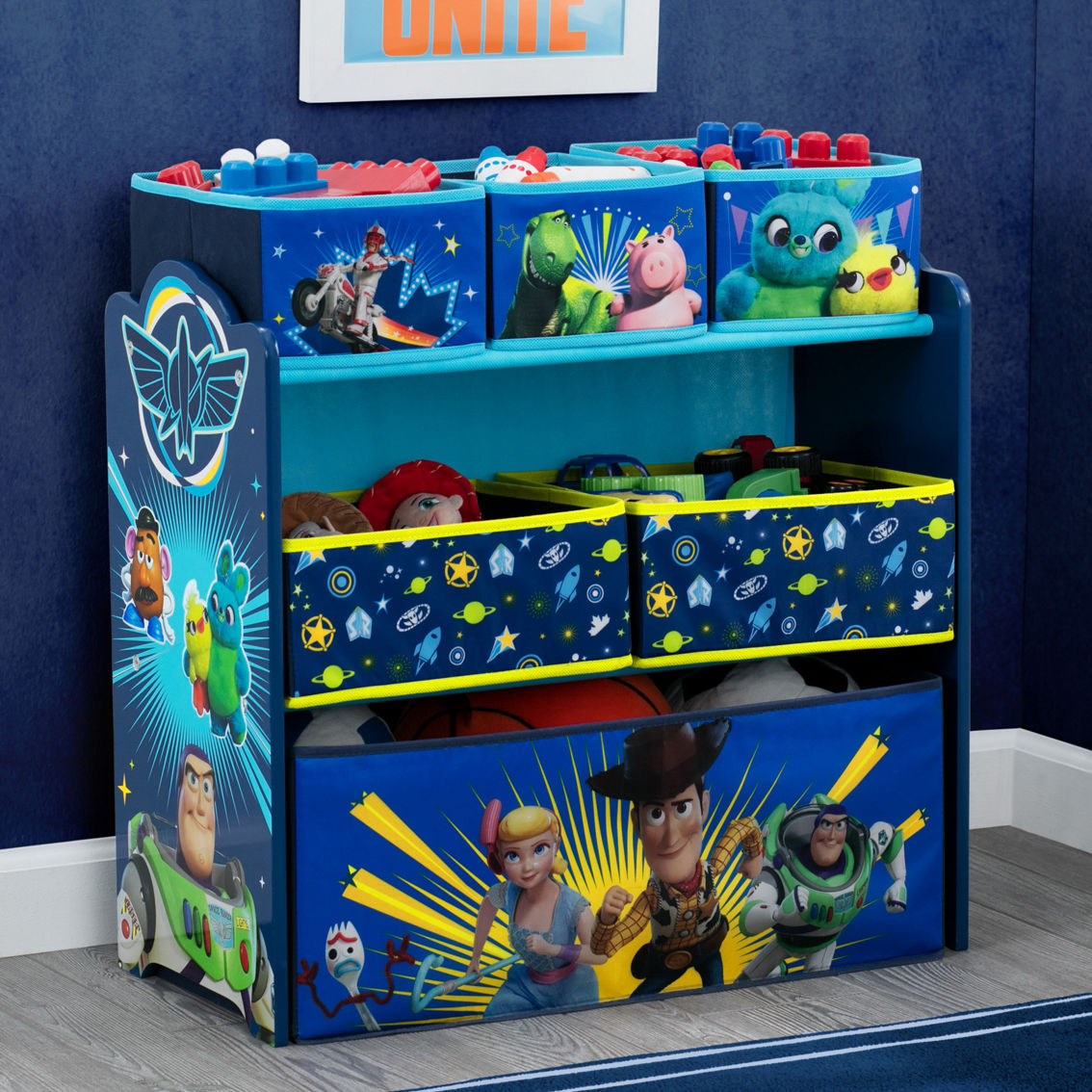 Delta Children Toy Story 4 Design and Store Toy Organizer - Image 9 of 9
