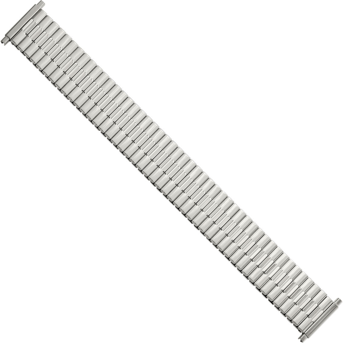 Gilden Men's Long 20-24mm Stainless Steel Expansion Watch Band - Image 2 of 3