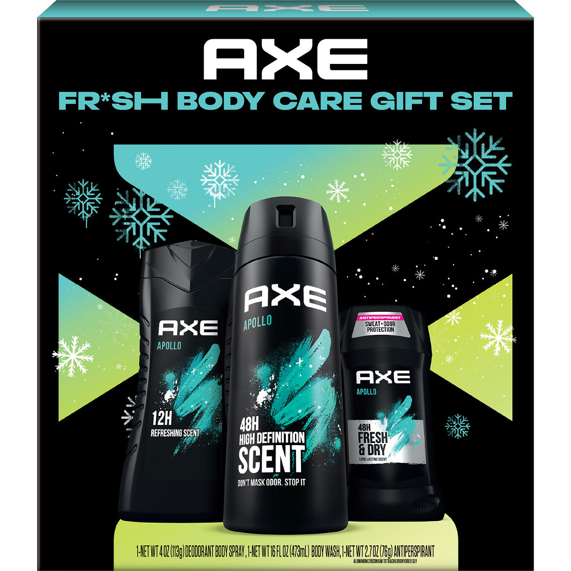 Axe Apollo Regimen Pack Gift Set, Men's Sets & Kits