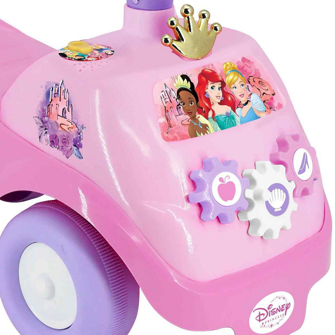 Disney Princess Light N' Sounds Activity Ride On - Image 4 of 5