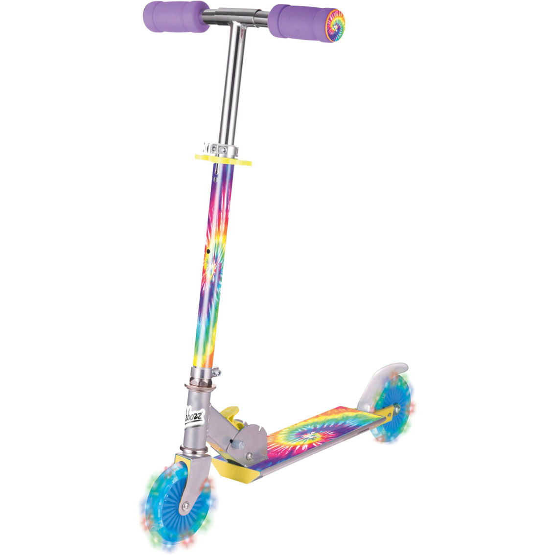Tie Dye Scooter with Flashing Wheels - Image 2 of 5