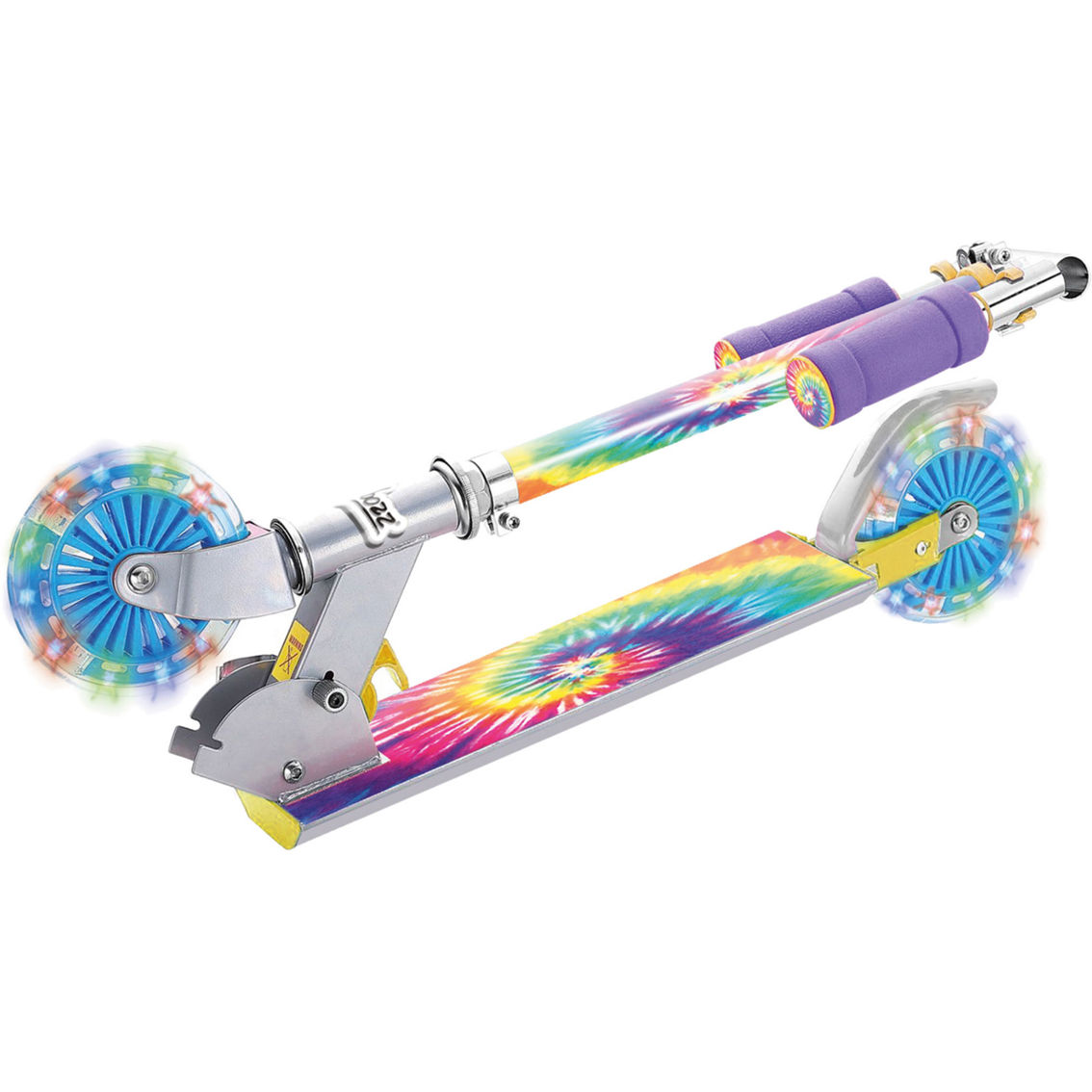 Tie Dye Scooter with Flashing Wheels - Image 3 of 5