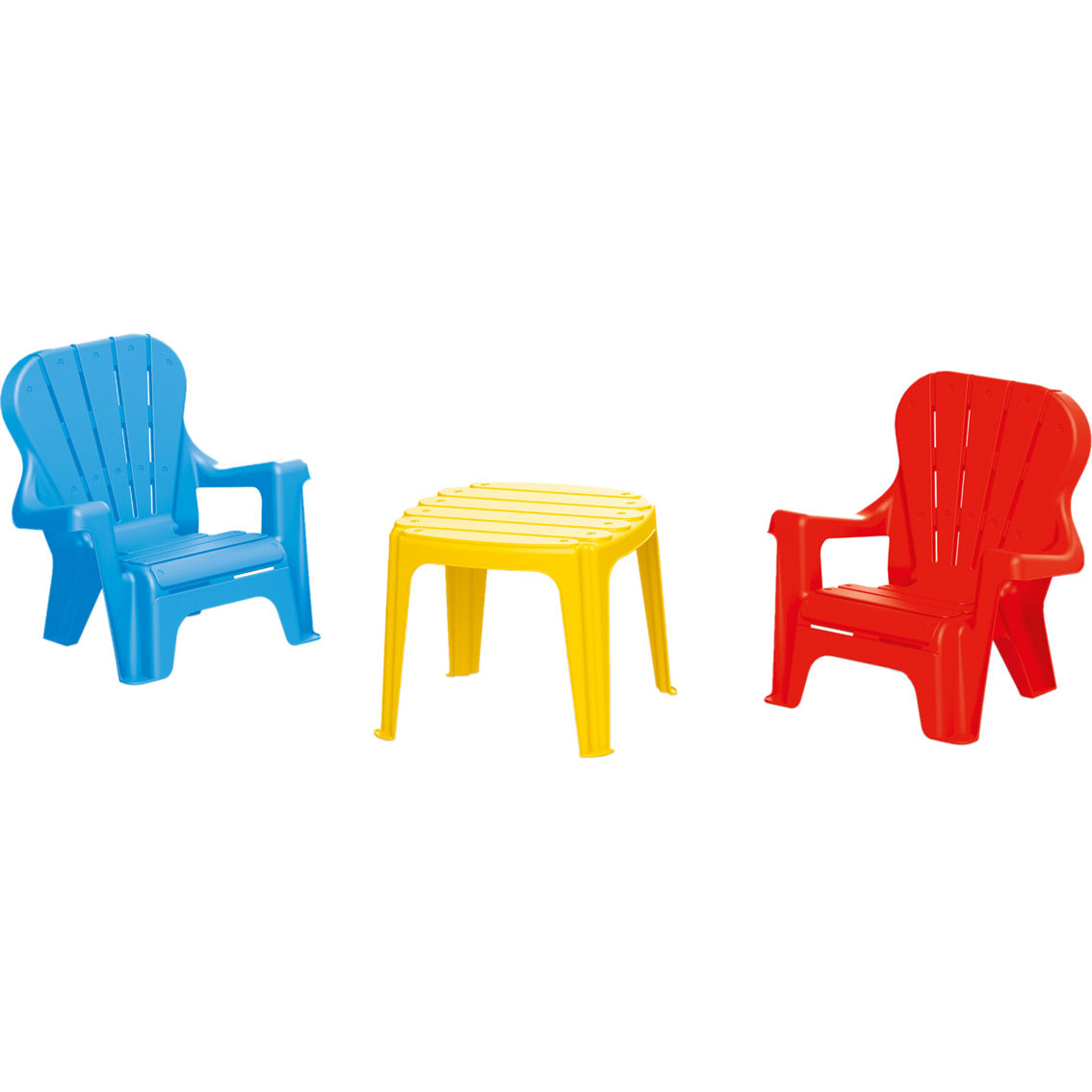 Dolu Toys Childrens Plastic Table and Chairs Set - Image 2 of 4