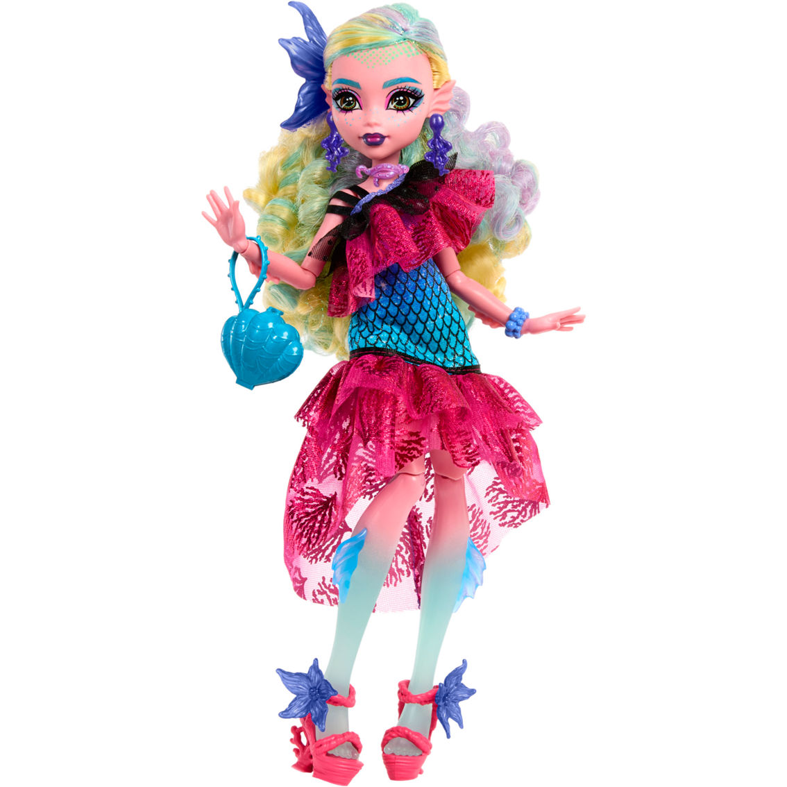 Mattel Monster High Monster Ball Lagoona Blue Doll - Image 3 of 6