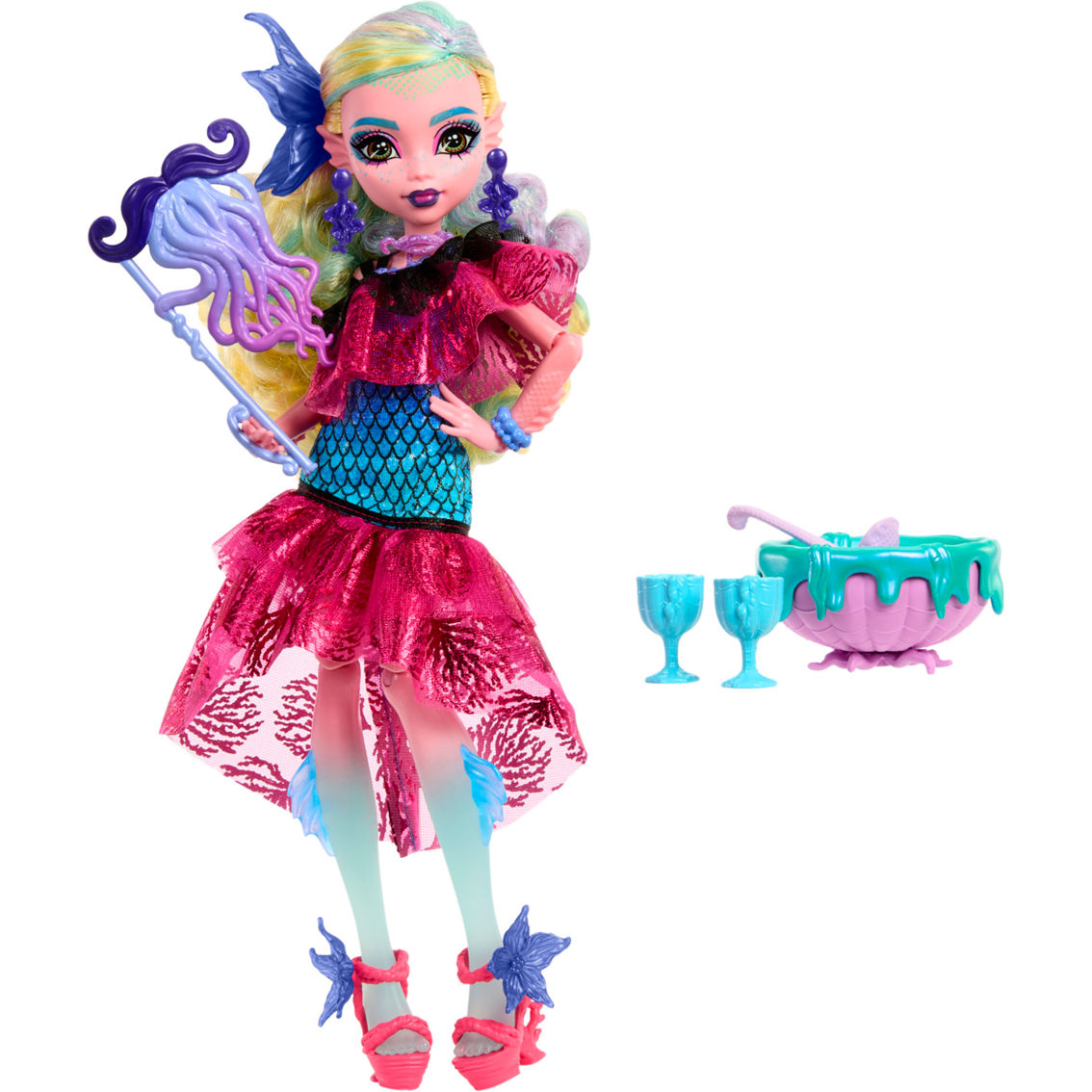 Mattel Monster High Monster Ball Lagoona Blue Doll - Image 4 of 6