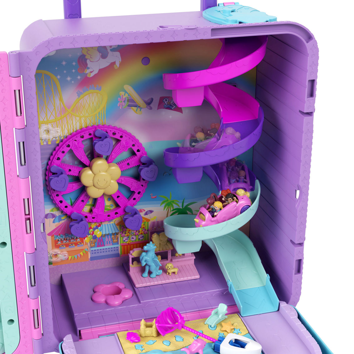 Polly Pocket Mini Flower Friends Polly with Accessories 