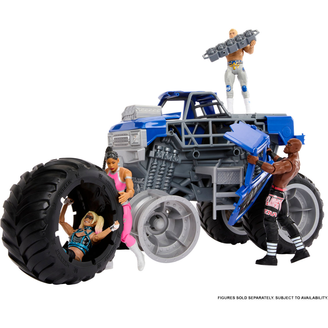 WWE Wrekkin Slam Crusher Monster Truck Toy - Image 5 of 7