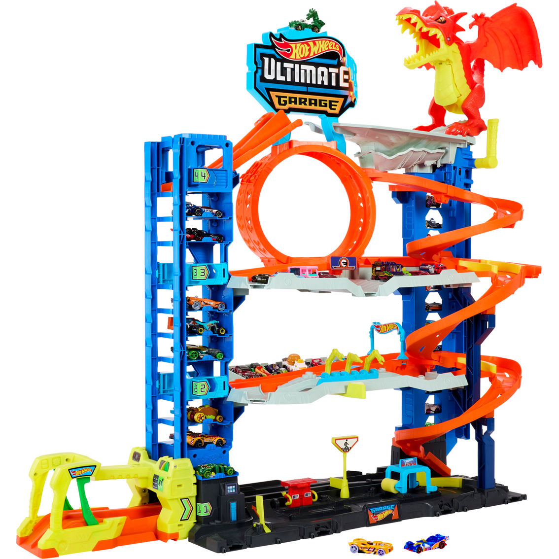Mattel Hot Wheels City Dragon Ultimate Garage, Play Vehicles, Baby & Toys