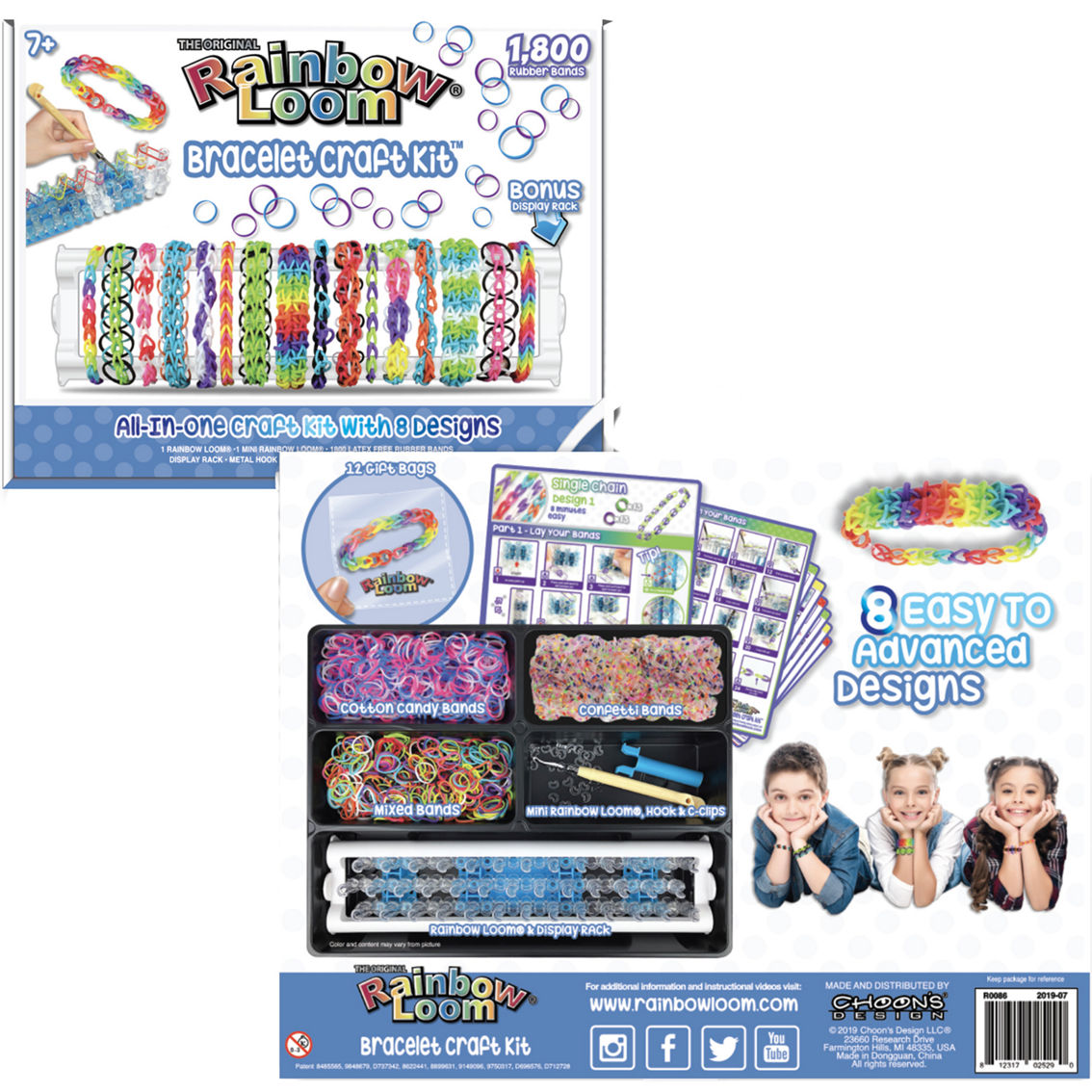 Rainbow Loom Bracelet Craft Kit - Image 2 of 5