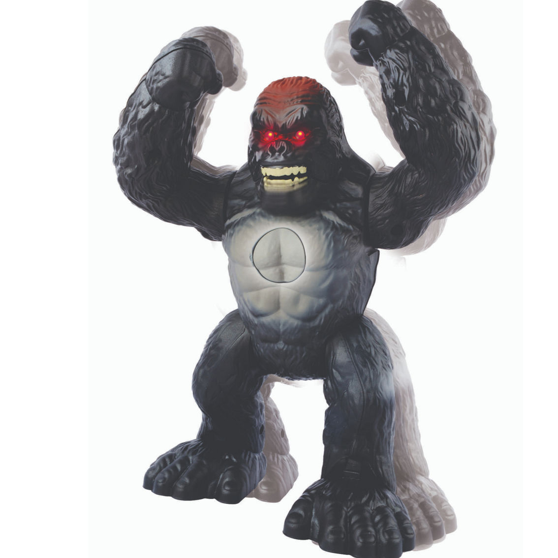 Red Box Light and Sound Walking Gorilla Toy - Image 3 of 6