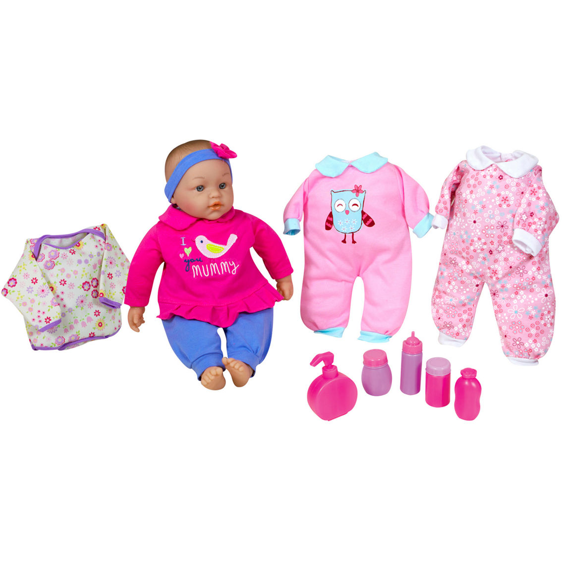 Lissi 15 in. Baby Doll Set with Extra Clothes & Accessories - Image 2 of 2