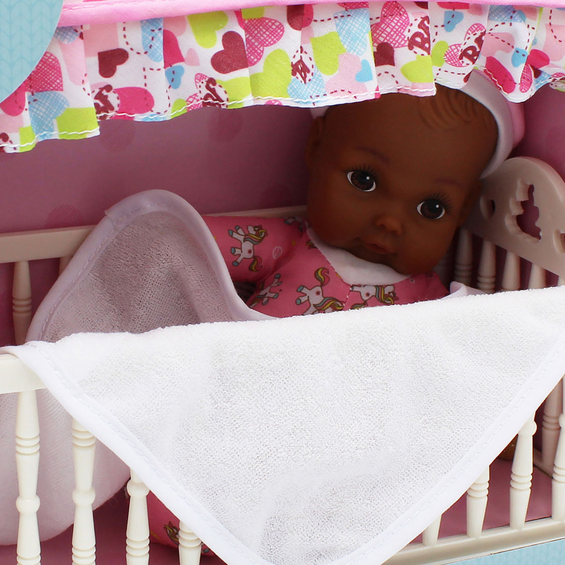 Baby's First Canopy Crib with 9 in. Doll - Image 5 of 5