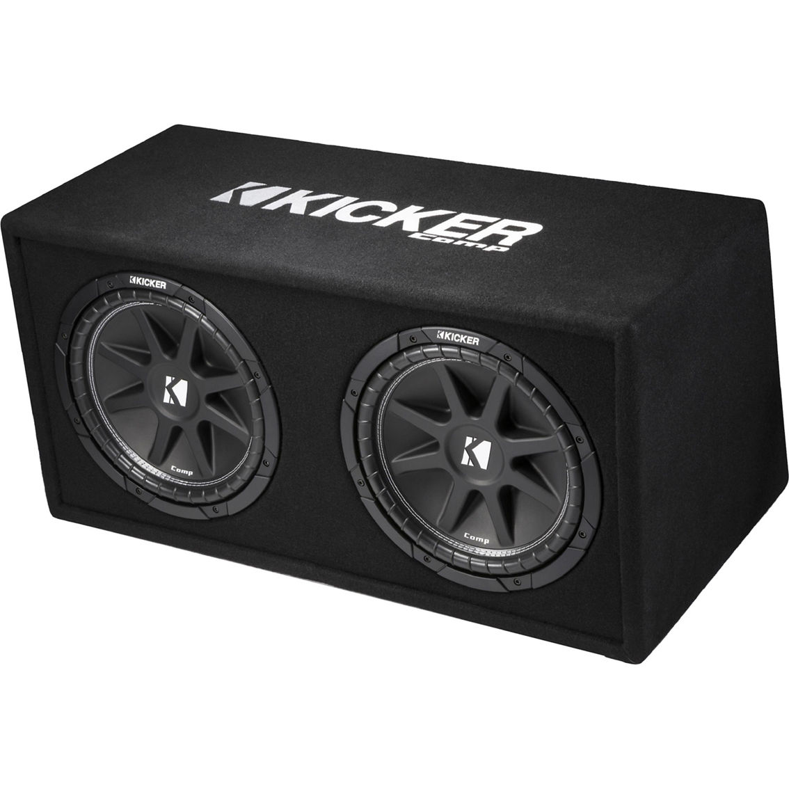Kicker 43DC122 Ported Enclosure with Dual 12 in. Comp Subwoofers - Image 3 of 5