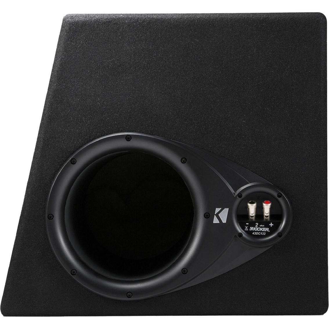 Kicker 43DC122 Ported Enclosure with Dual 12 in. Comp Subwoofers - Image 5 of 5