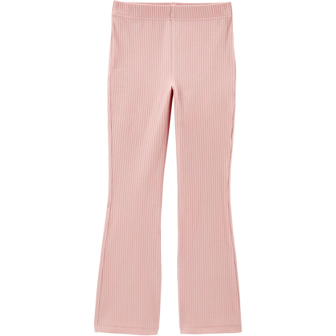 Pink Pull-On Flare Leggings