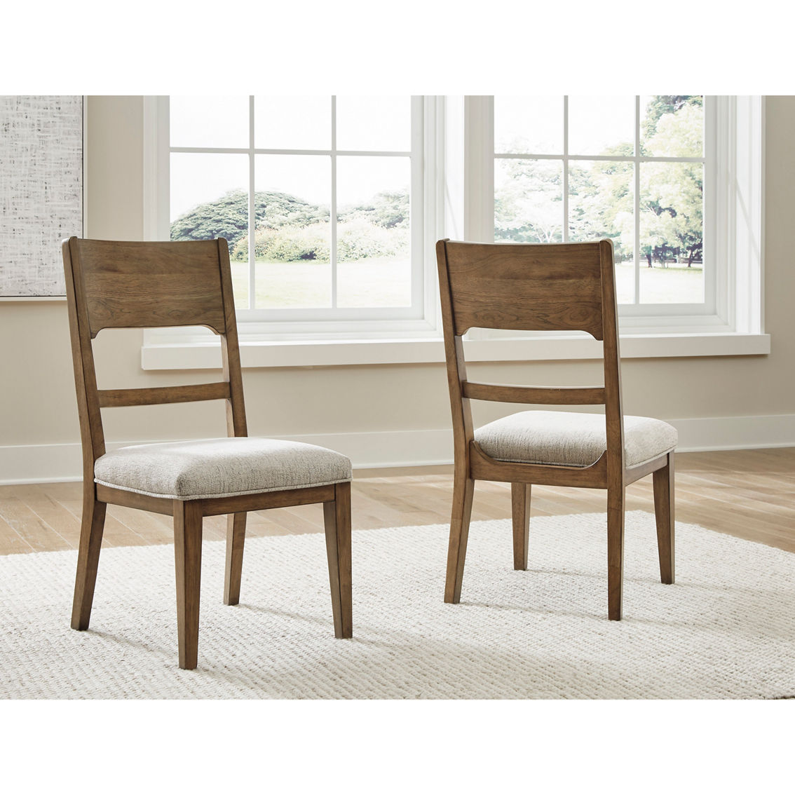 Millennium by Ashley Cabalyn Dining Set 8 pc. - Image 5 of 8