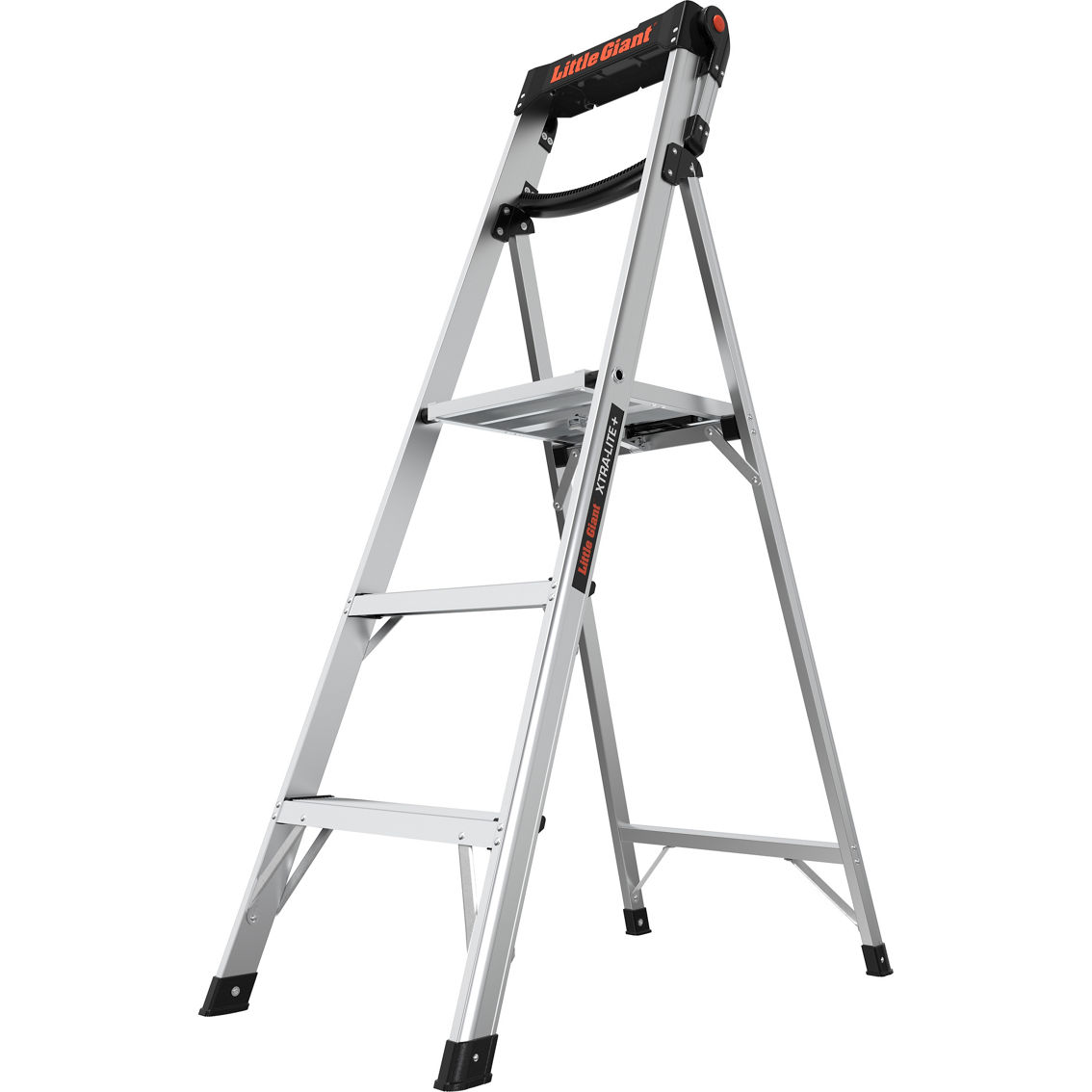 Little Giant Ladders Xtra-Lite Plus 5 ft. Stepladder with Flip-Up Handrail - Image 2 of 3