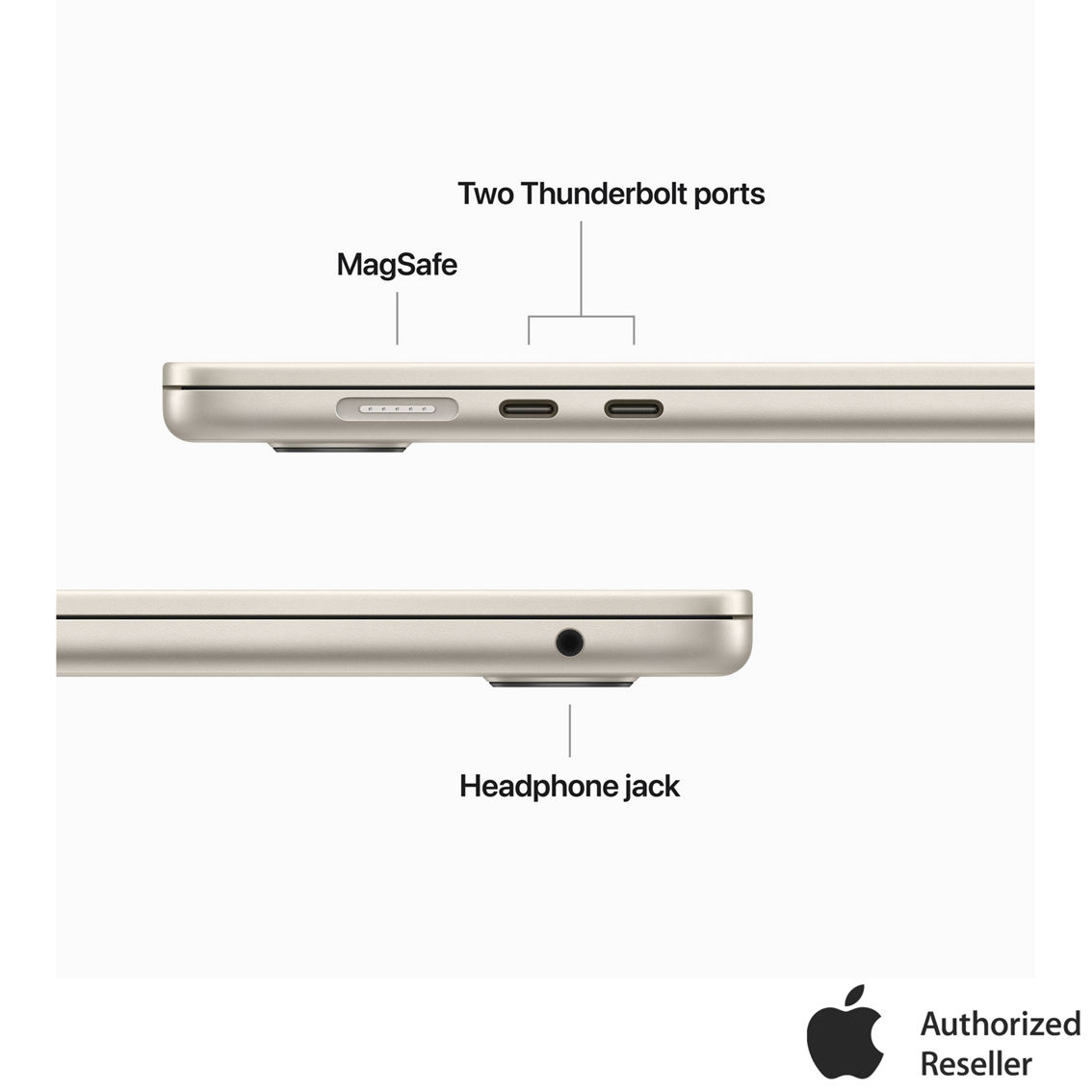 Apple - 13,6 MacBook Air M2 - RAM 8Go - Stockage 512Go - Gris Sidéral