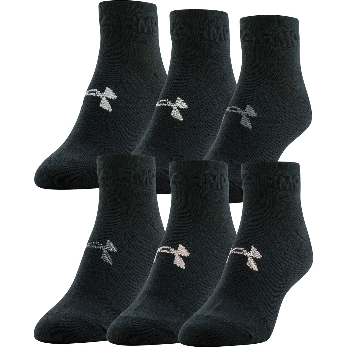 Under Armour Essential Lightweight Low Cut Socks, 6 Pk. | Socks ...