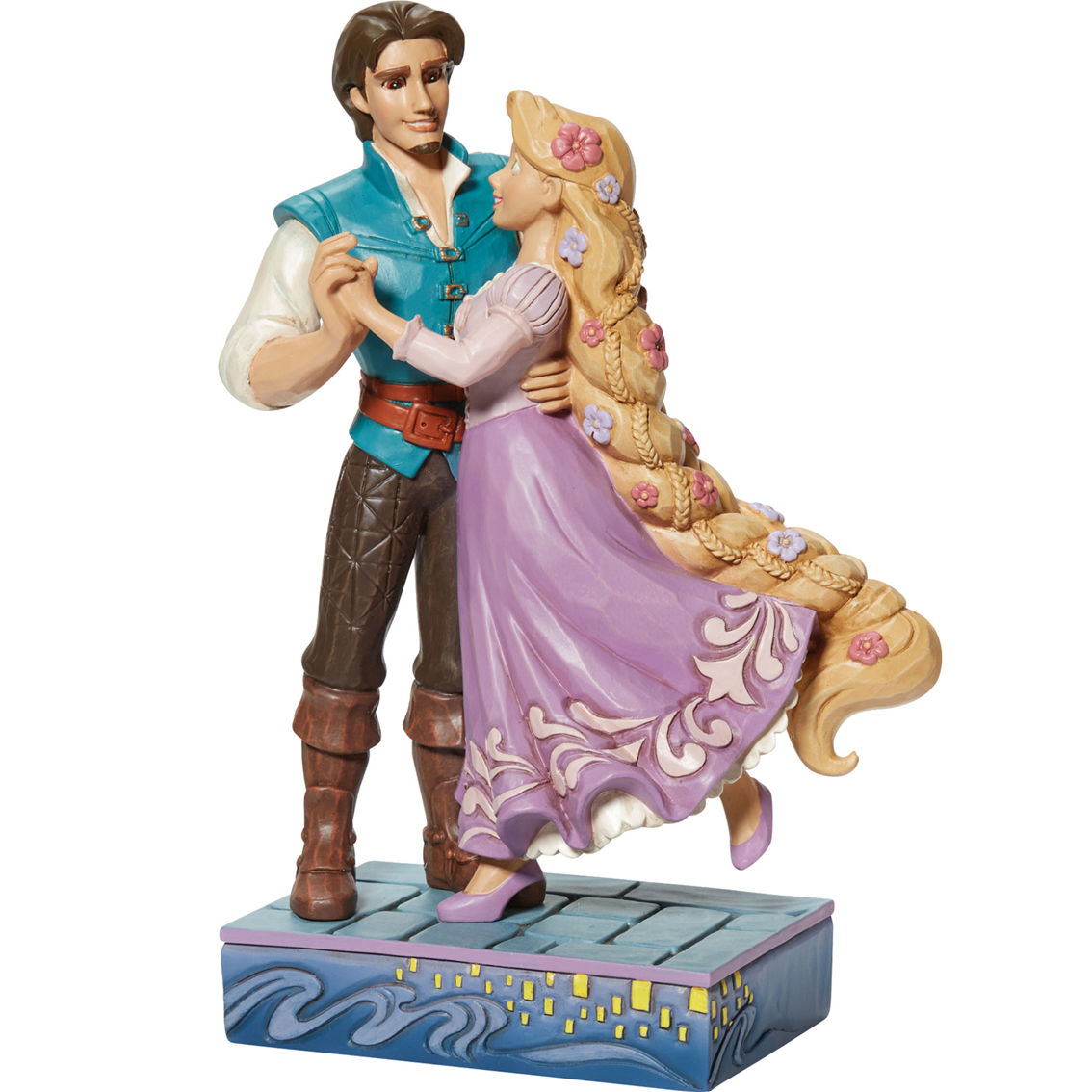 Jim Shore Disney Traditions Rapunzel & Flynn Love Figurine - Image 2 of 4