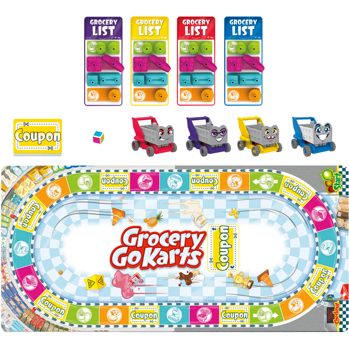 Hasbro Grocery Go Karts - Image 2 of 5