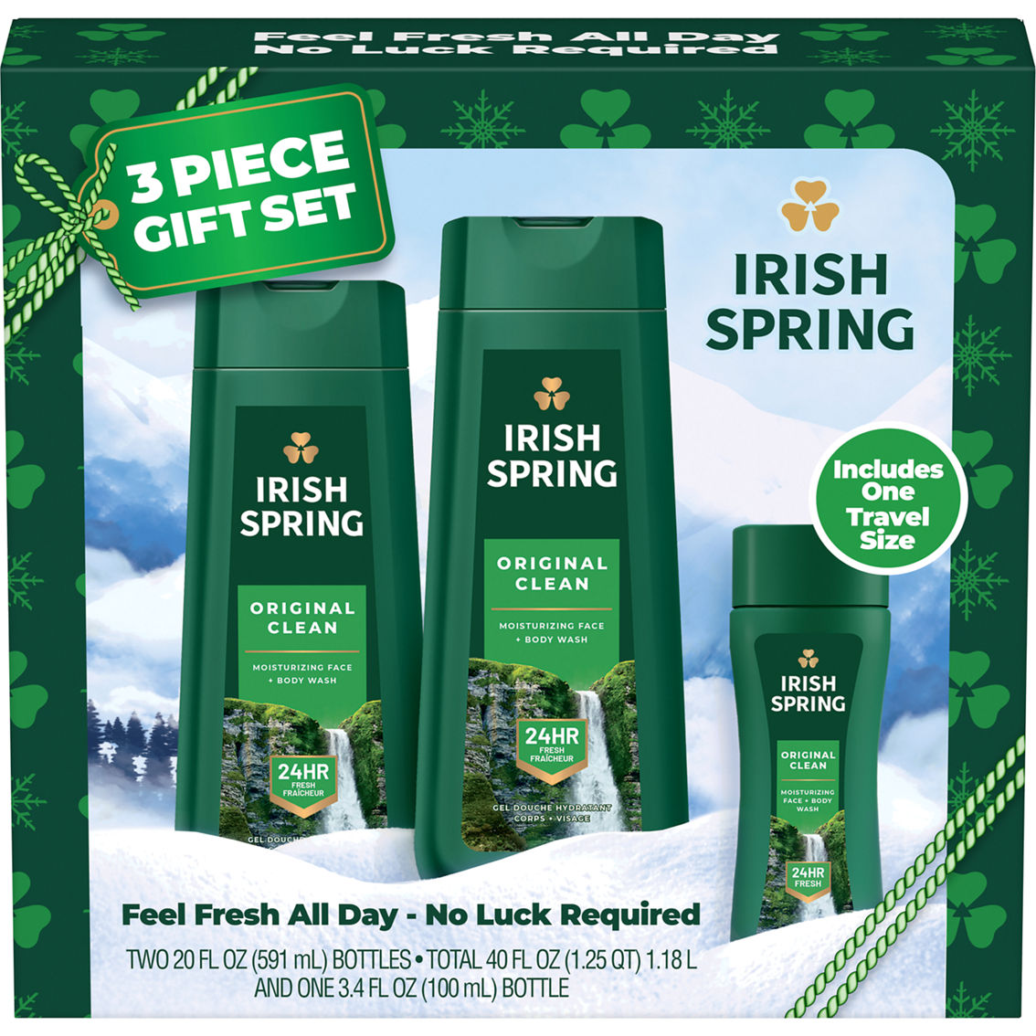 Irish Spring Body Wash 3 pc. Gift Set