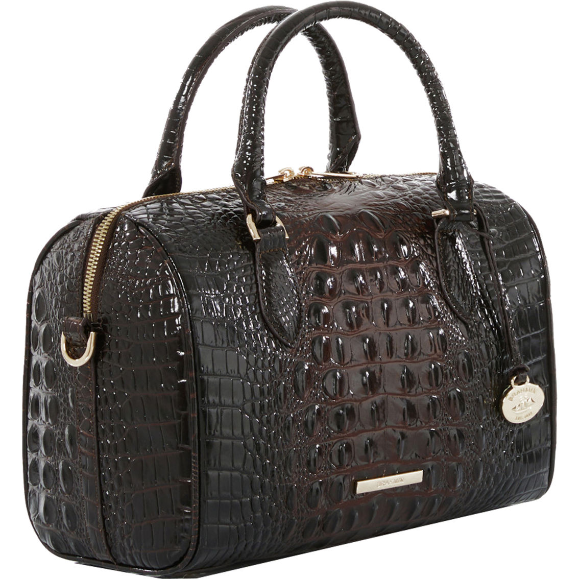 Brahmin Cocoa Ombre Melbourne Stacy Satchel - Image 3 of 4