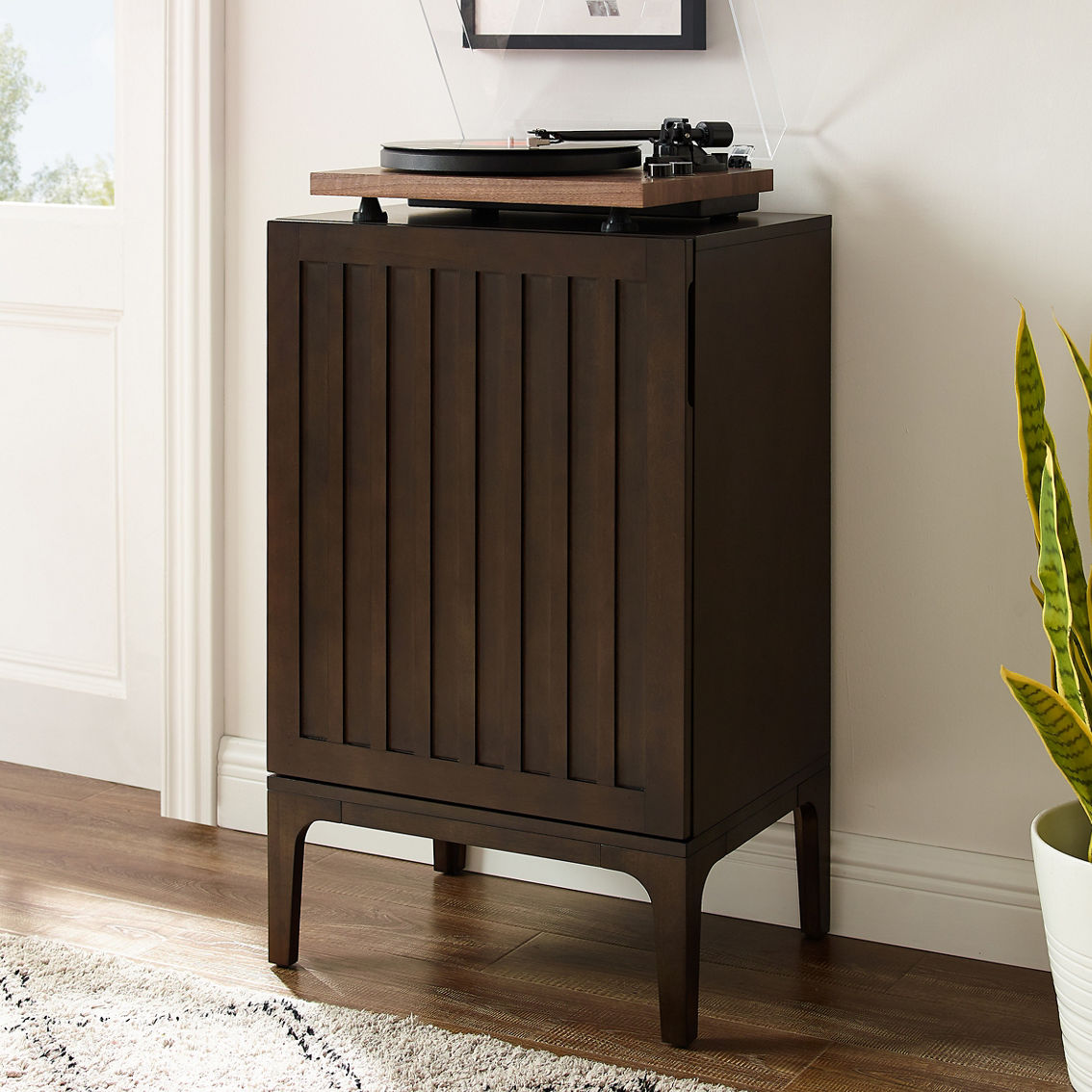 Crosley Furniture Asher Record Storage Stand - Image 5 of 7