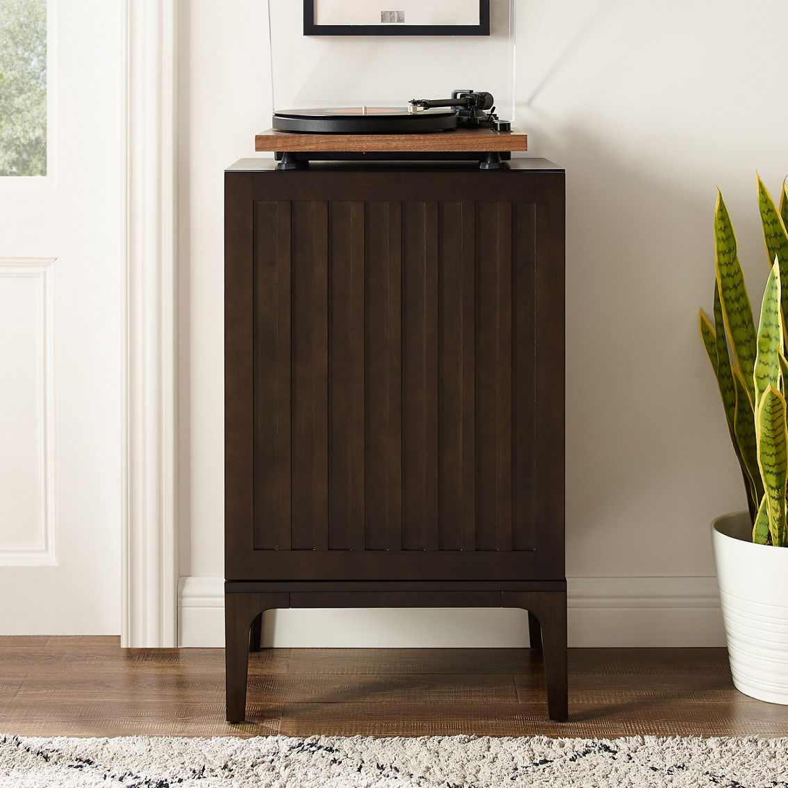 Crosley Furniture Asher Record Storage Stand - Image 7 of 7