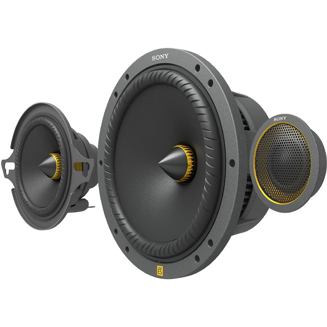 Sony XS163ES Mobile ES 6.5 in. 3 Way Component Speakers - Image 4 of 9