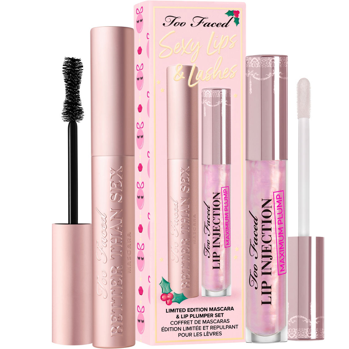Too Faced Sexy Lips and Lashes Mascara and Lip Plumper Set
