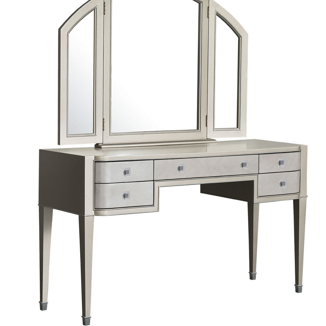 Pulaski Furniture Zoey Five Drawer Vanity Dressing Table - Image 2 of 4