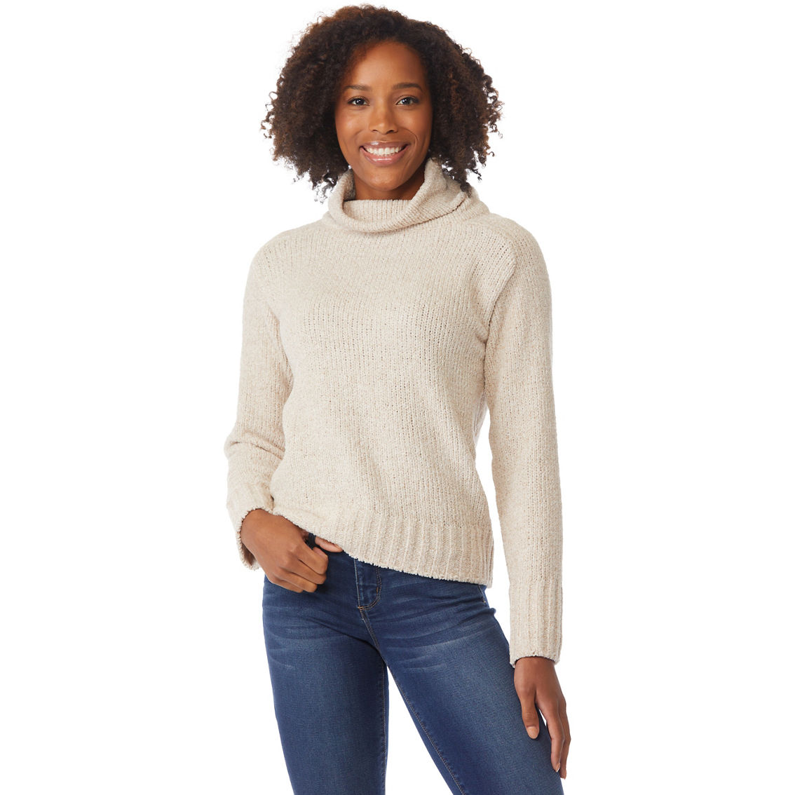 Calvin Klein Two-tone Mock Neck Sweater | Sweaters | Clothing ...