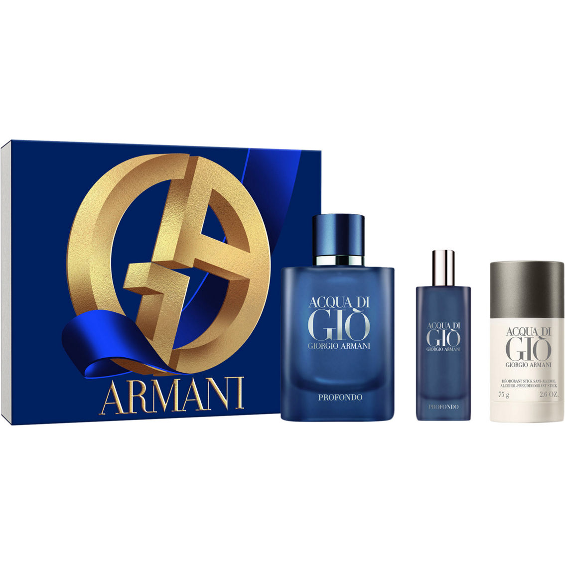 Giorgio Armani Acqua Di Gio Profondo Eau De Parfum 3 Pc. Gift Set ...