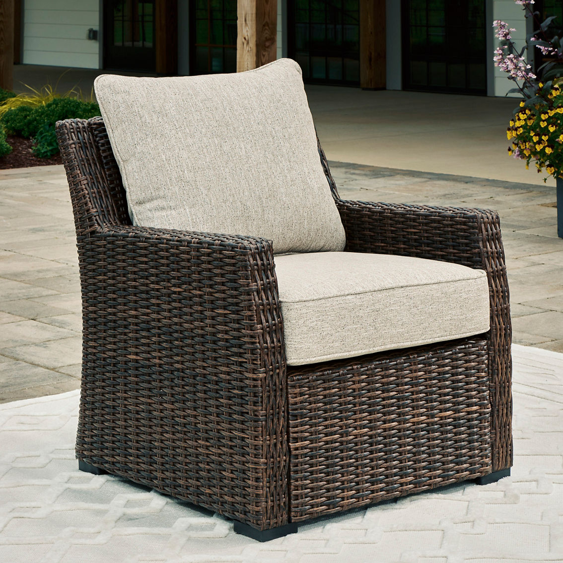 Signature Design by Ashley Brook Ranch 2 pc. Outdoor Sectional Set - Image 3 of 3