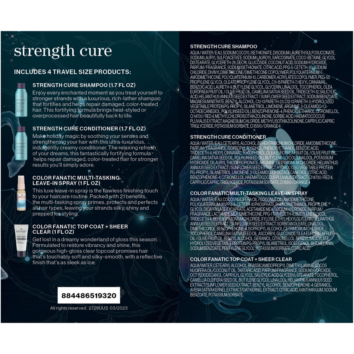 Pureology Strength Cure Quad Travel Size Kit - Image 2 of 2