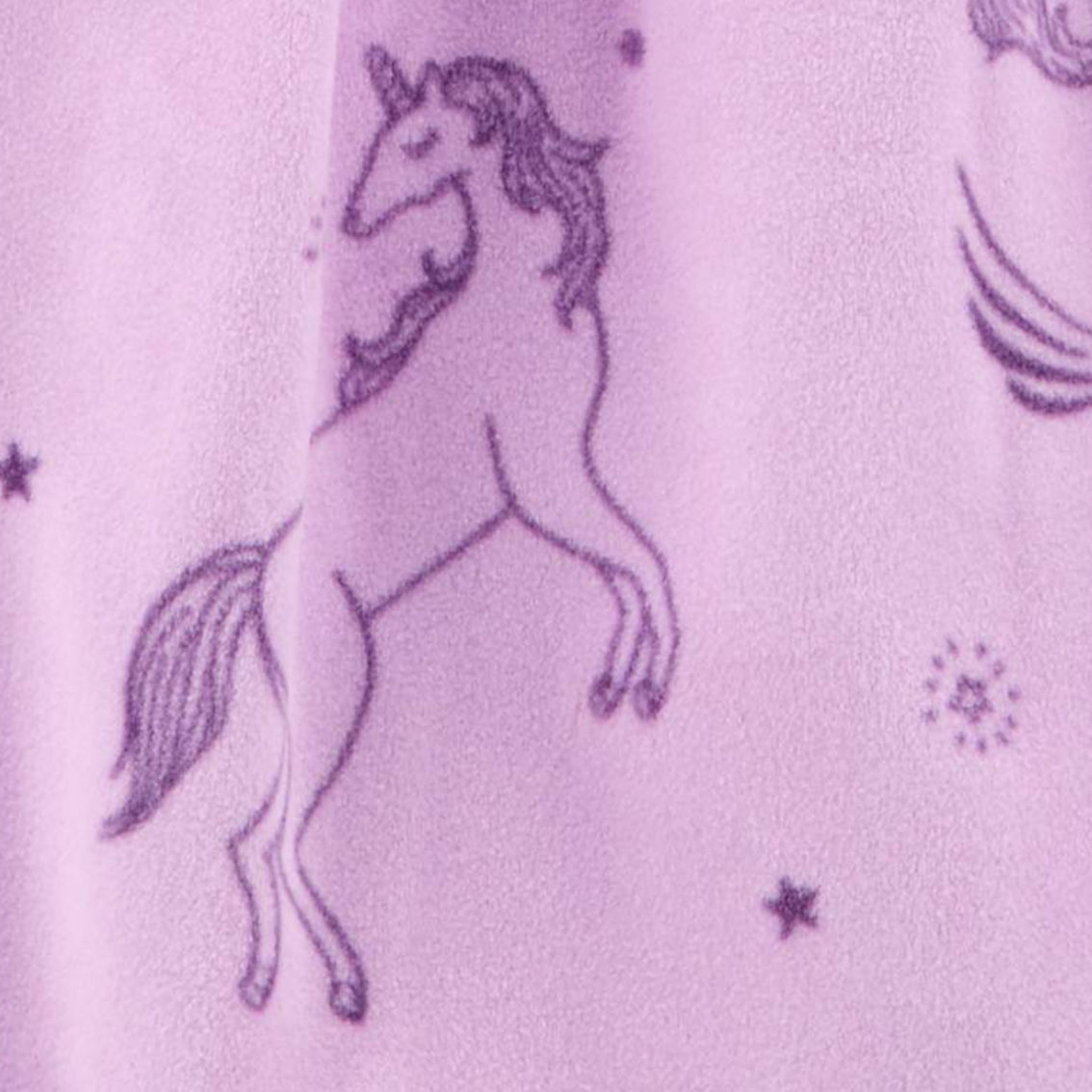 Carter's Little Girls Unicorn Fleece Nightgown - Image 2 of 2