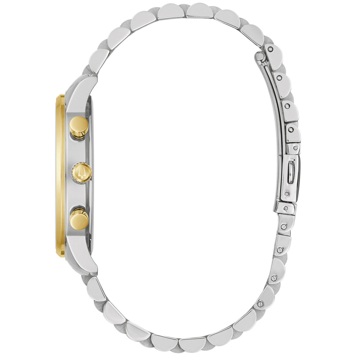 Bulova Men’s Quartz Classic Two Tone Stainless Steel Bracelet Watch ...