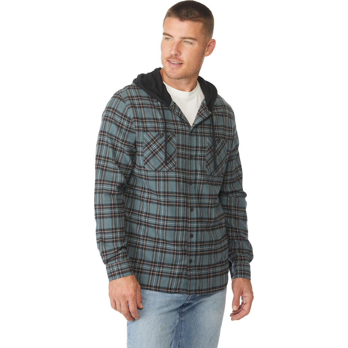 Unionbay Switchback Flannel With Hood | Shirts | Clothing & Accessories ...