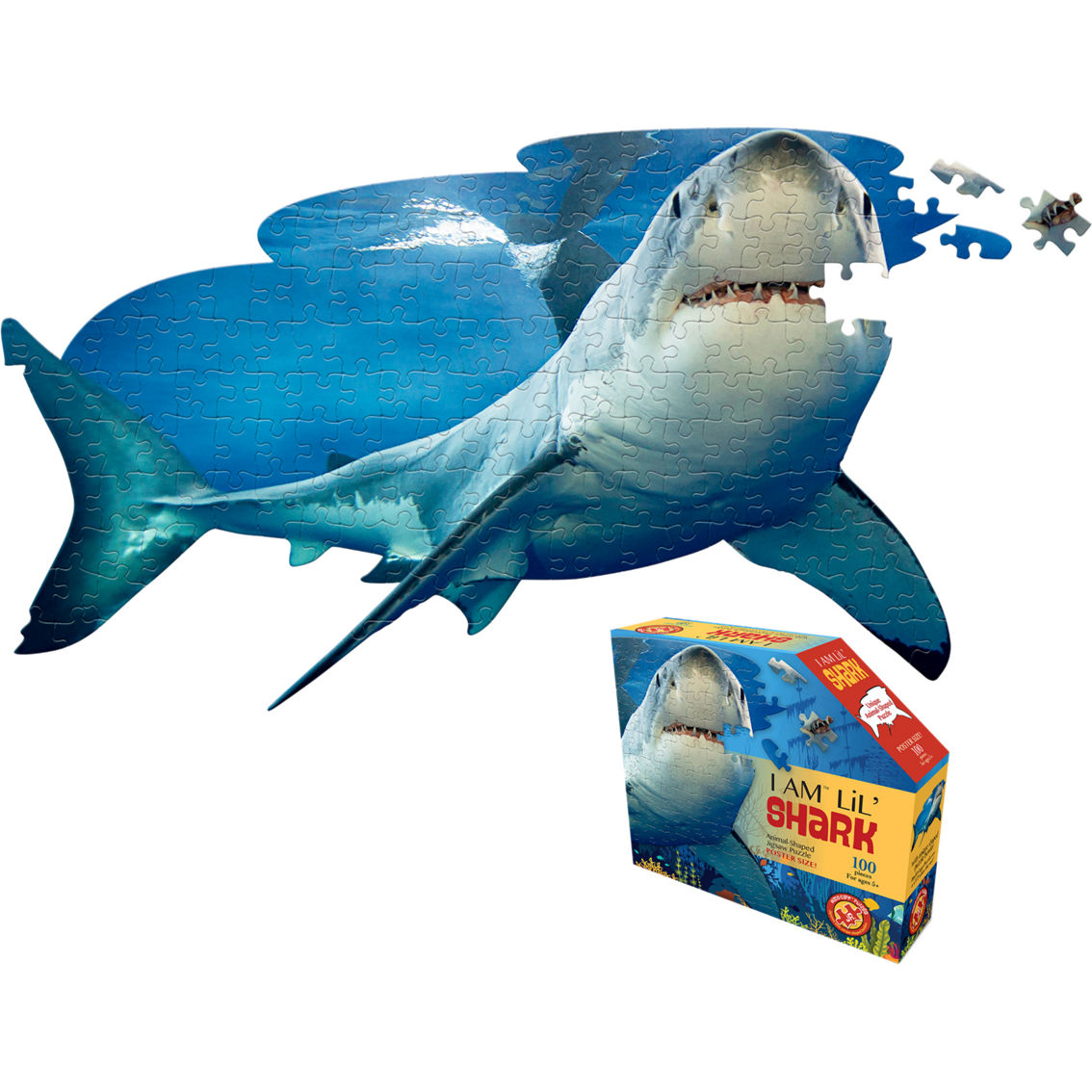 Madd Capp Jr. I Am Lil' Shark 100 pc. Puzzle - Image 2 of 3