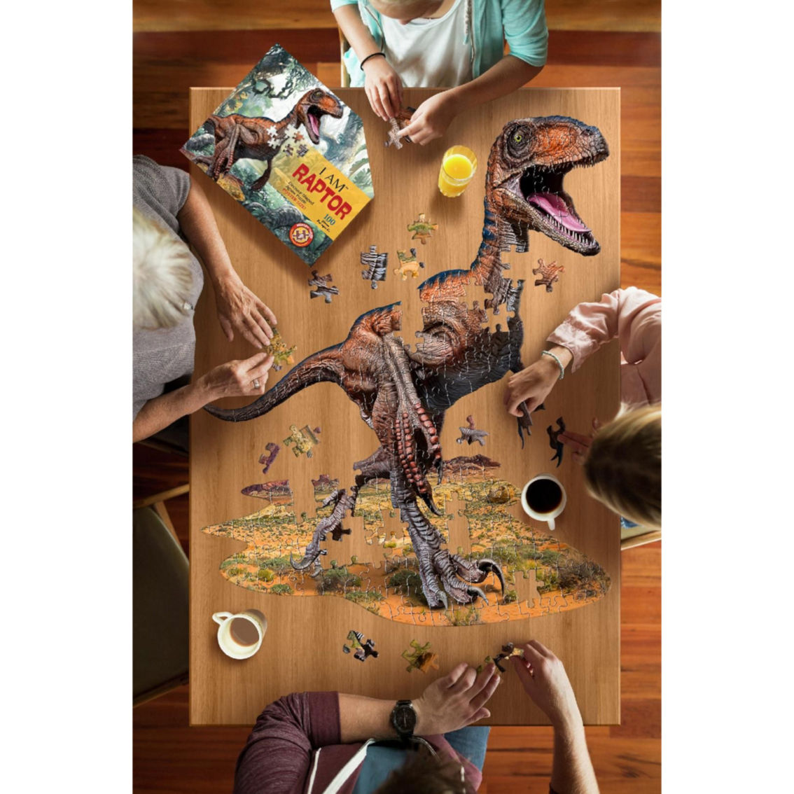 Madd Capp Jr: I Am LiL' Raptor 100 pc. Puzzle - Image 4 of 4