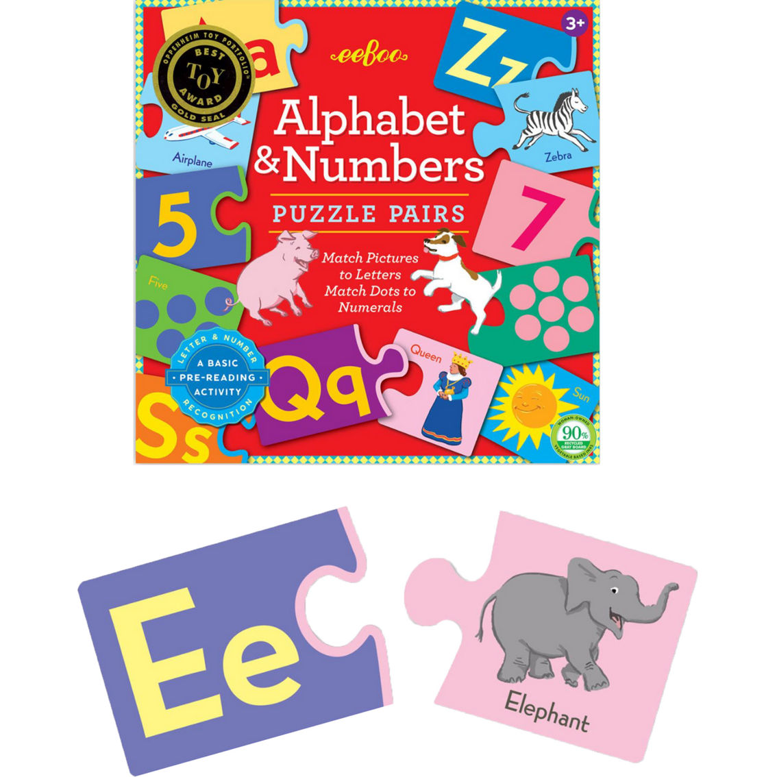 eBoo Alphabet & Numbers Puzzle Pairs - Image 3 of 4