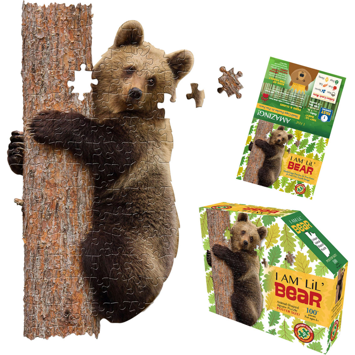 Madd Capp I Am Lil' Bear 100 pc. Puzzle - Image 2 of 2