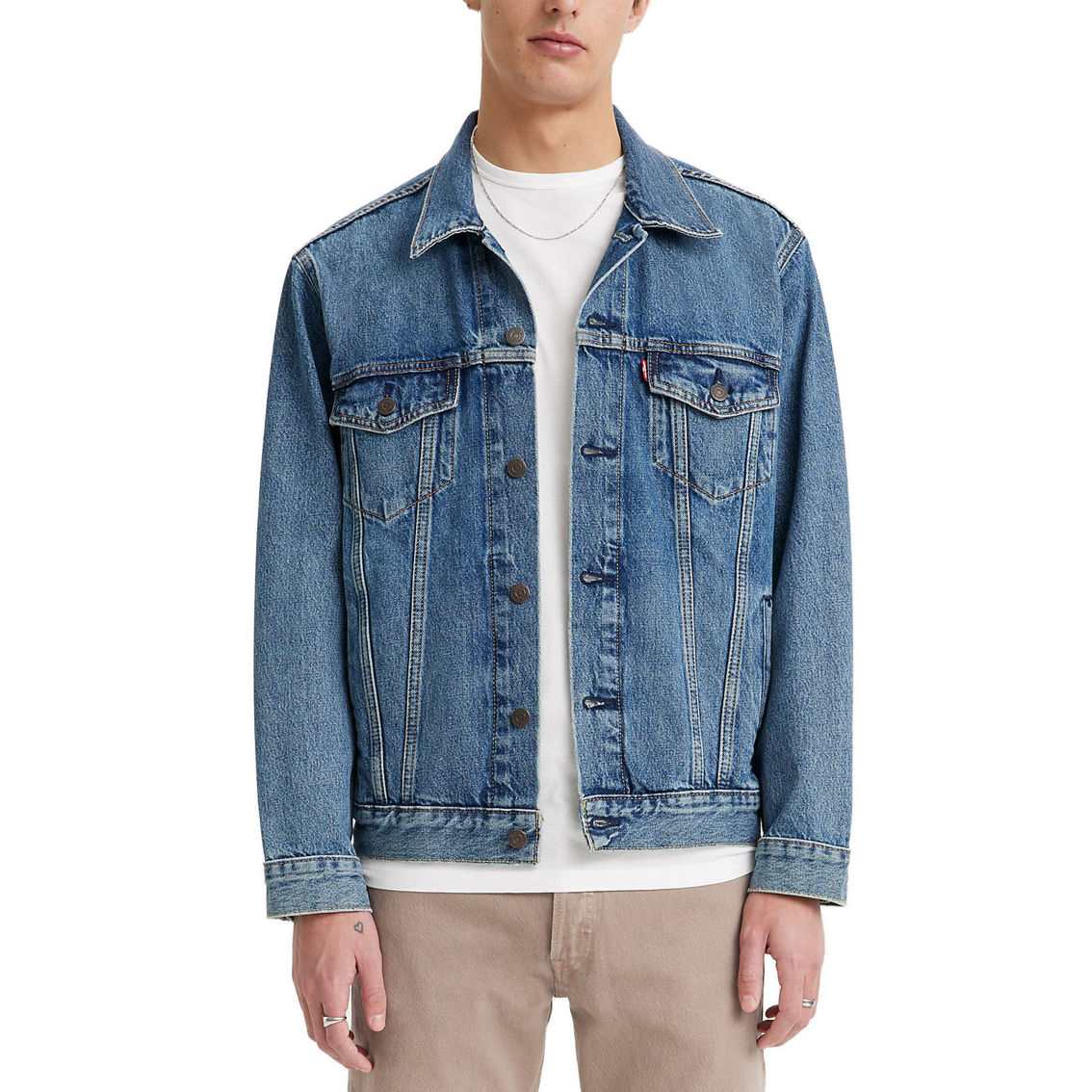 Levi's Relaxed Fit Trucker Jacket | Jackets | Clothing & Accessories ...