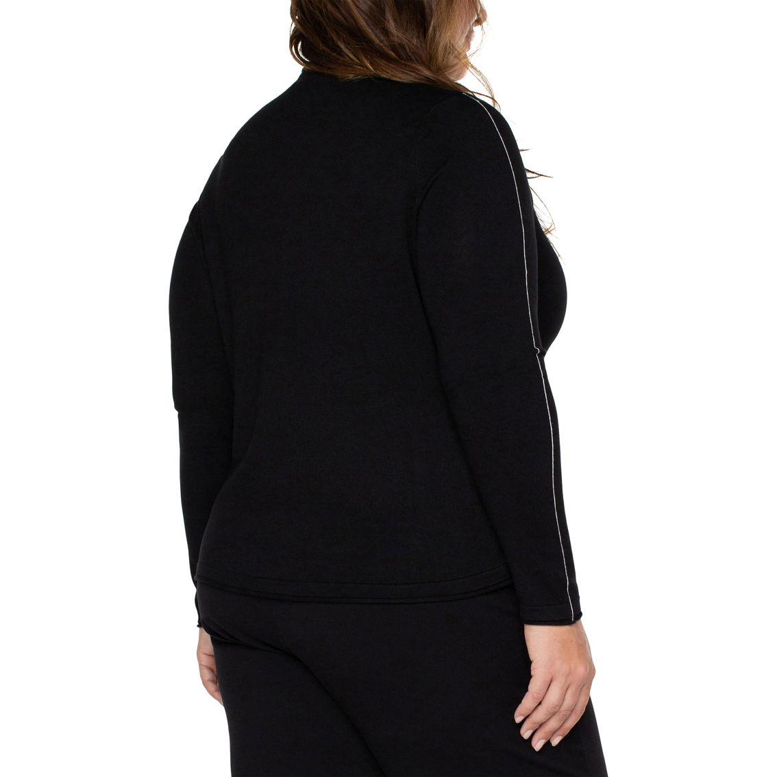 Liverpool Plus Size Mock Neck Sweater - Image 2 of 4