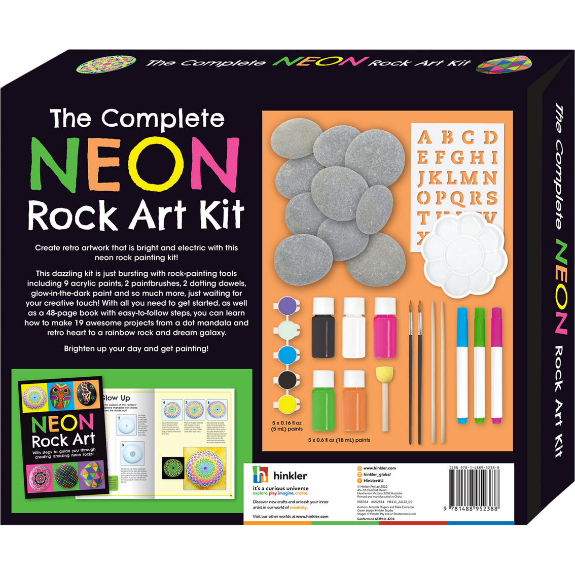 The Complete Neon Rock Art Kit - Image 2 of 6