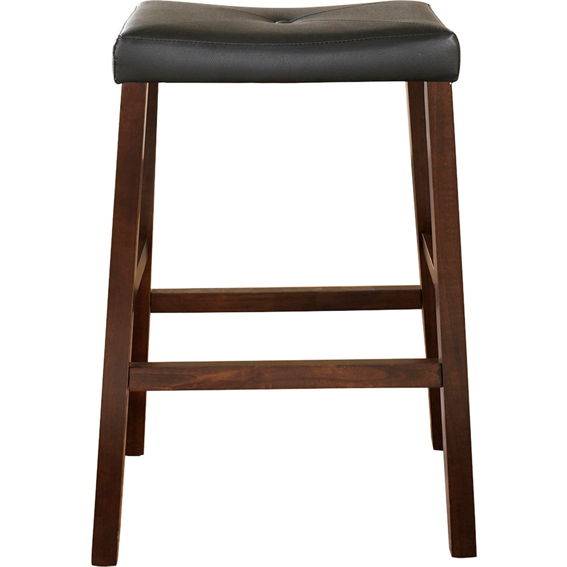 Crosley Furniture Upholstered Saddle Seat Bar Stool 2 pk. - Image 8 of 9