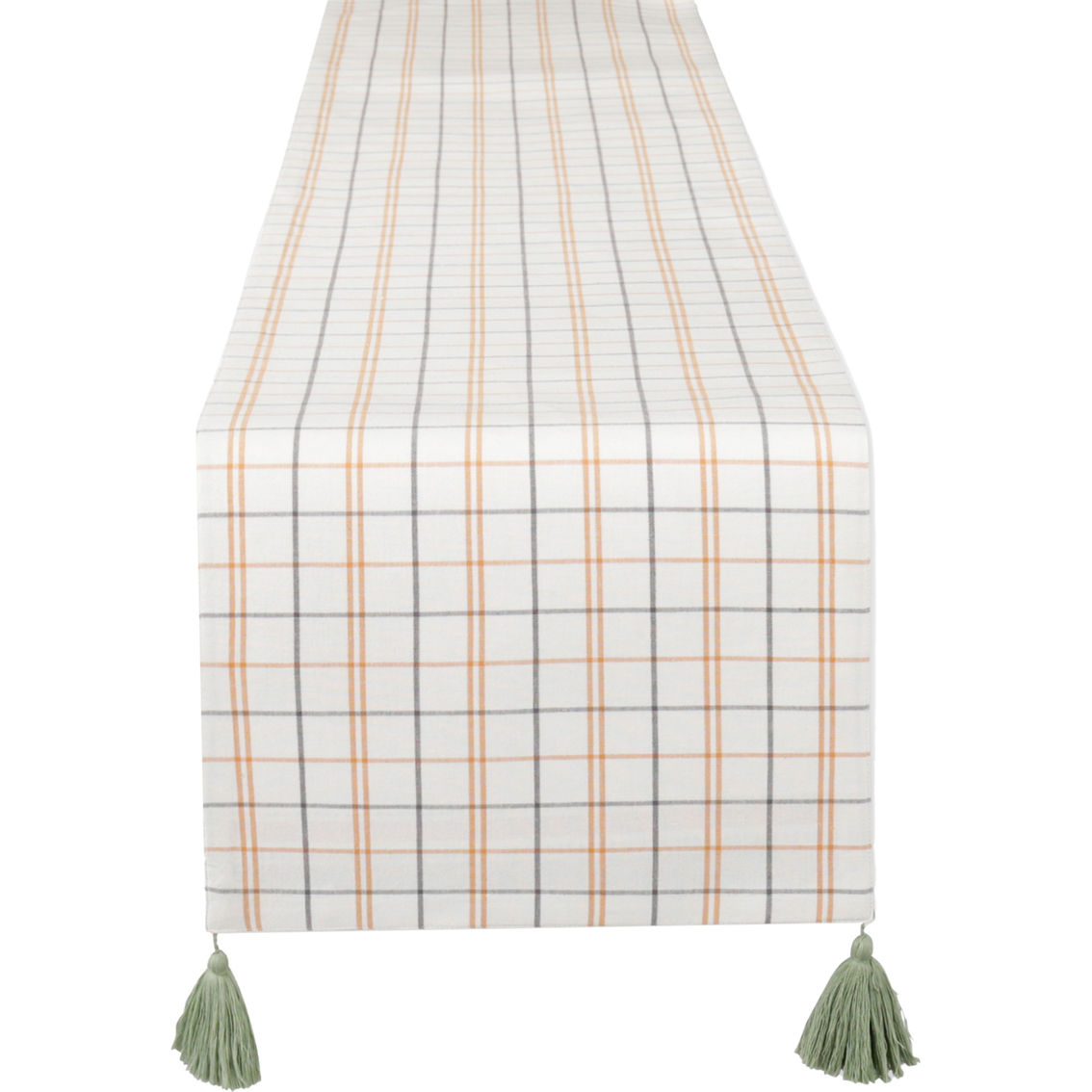 Design Imports 14 x 72 in. Gather Fall Squash Reversible Table Runner - Image 4 of 10