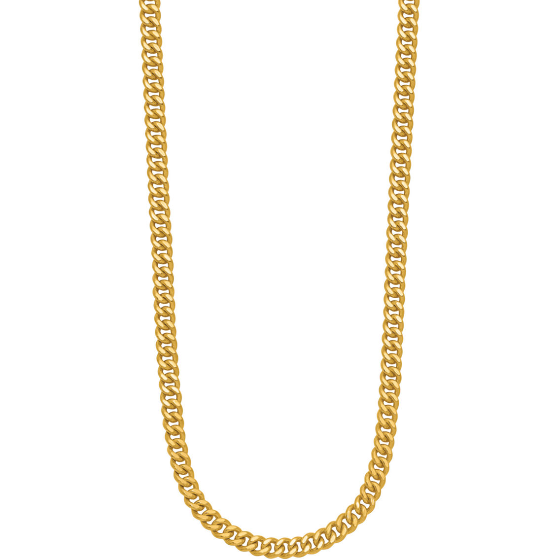 24K Pure Gold 24K Yellow Gold 5mm Solid Curb 20 in. Chain - Image 2 of 5